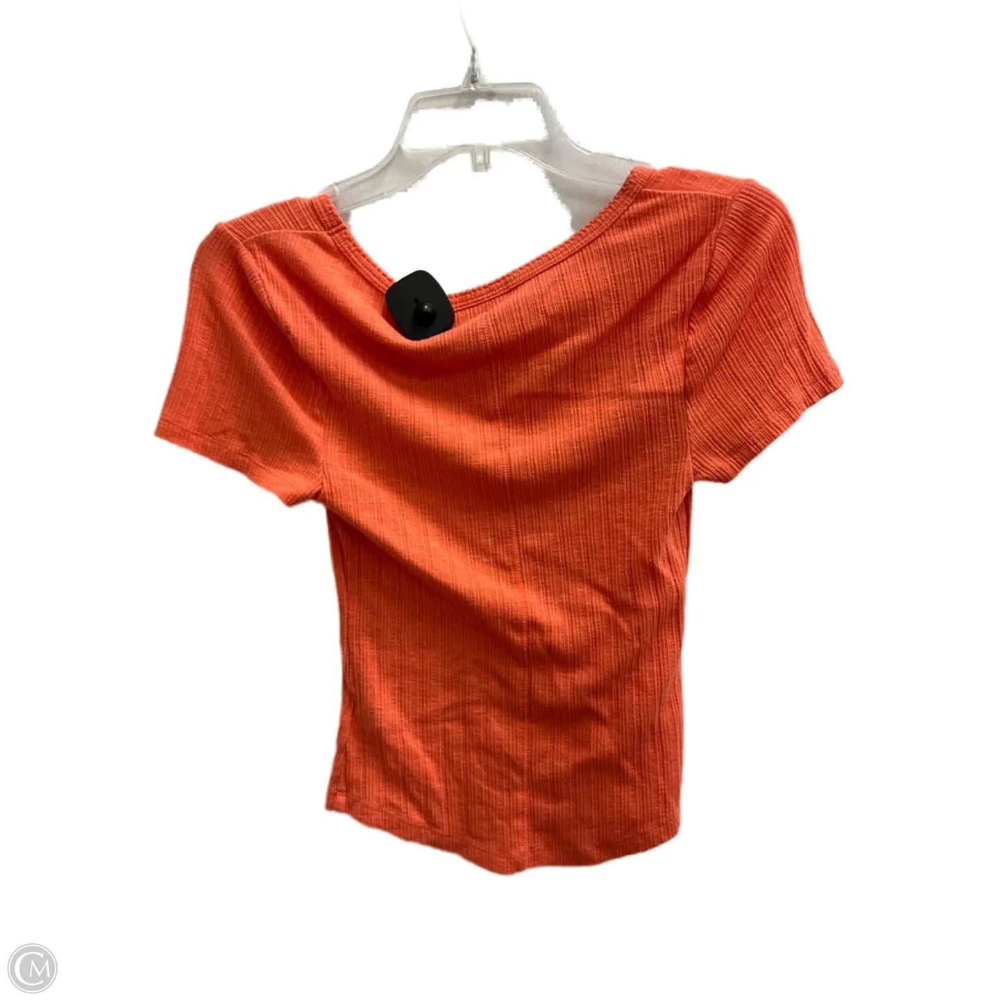 Top Short Sleeve Basic By Universal Thread In Orange, Size: M