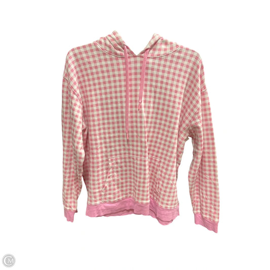 Sweatshirt Hoodie By Draper James In Pink, Size: L
