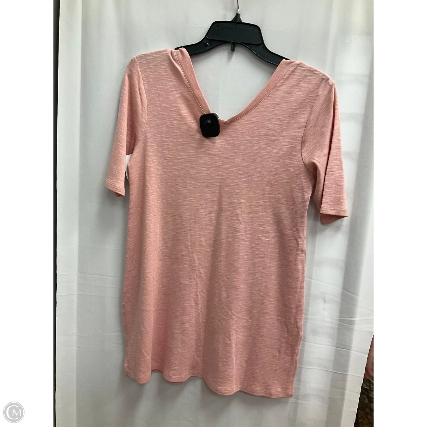 Top Short Sleeve Basic By J. Jill In Pink, Size: Xs