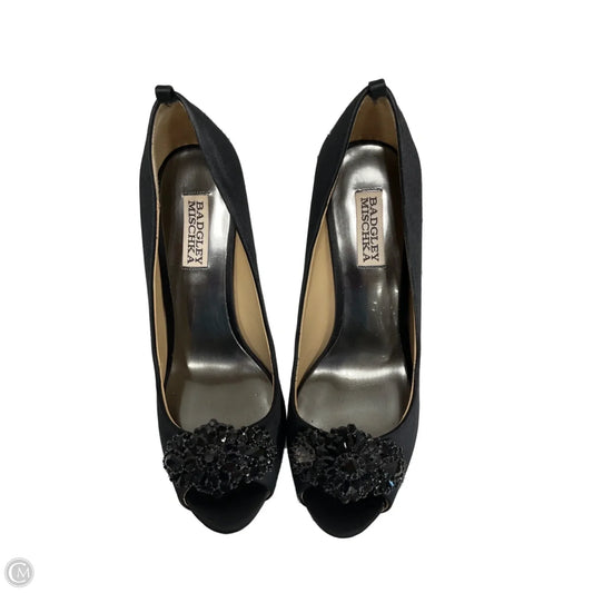 Shoes Heels Stiletto By Badgley Mischka In Black, Size: 8