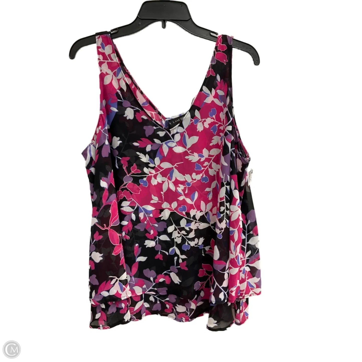 Blouse Sleeveless By Lane Bryant In Pink, Size: 1x