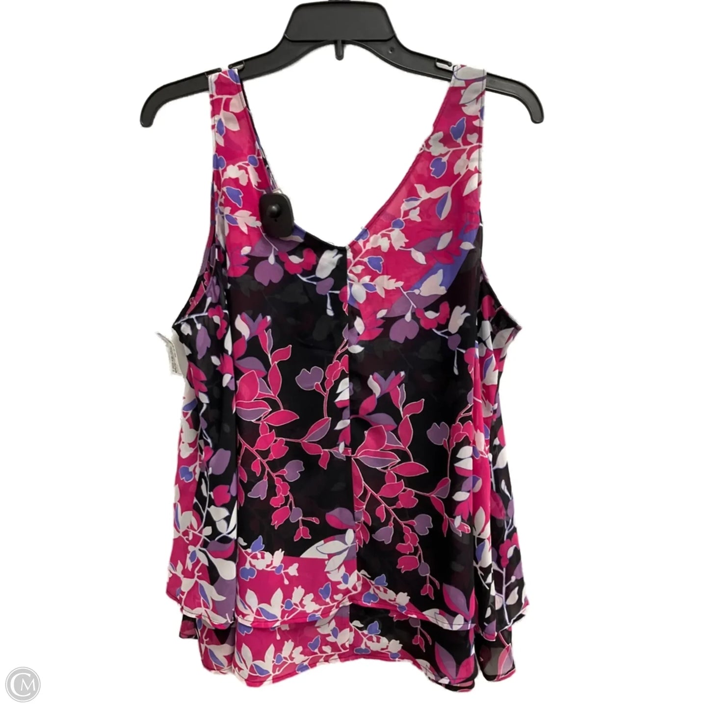 Blouse Sleeveless By Lane Bryant In Pink, Size: 1x
