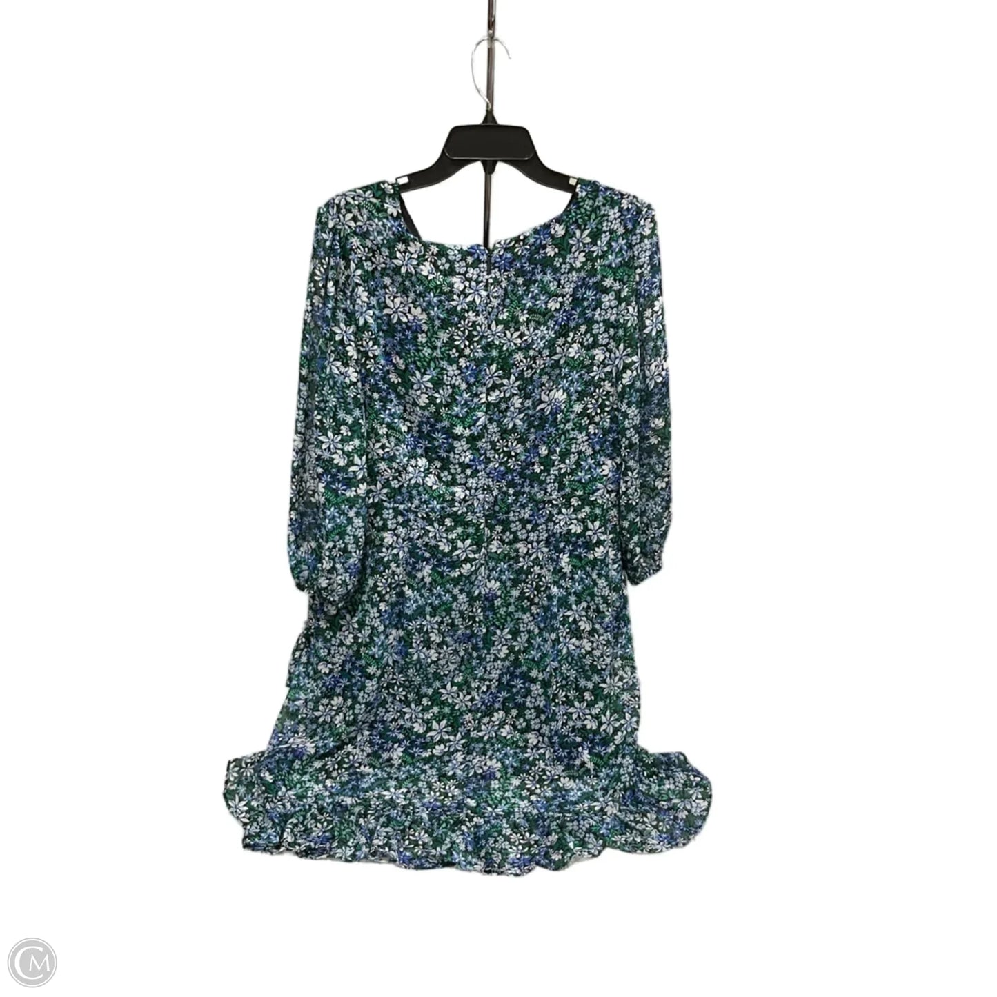 Dress Casual Midi By Karl Lagerfeld In Multi-colored, Size: L