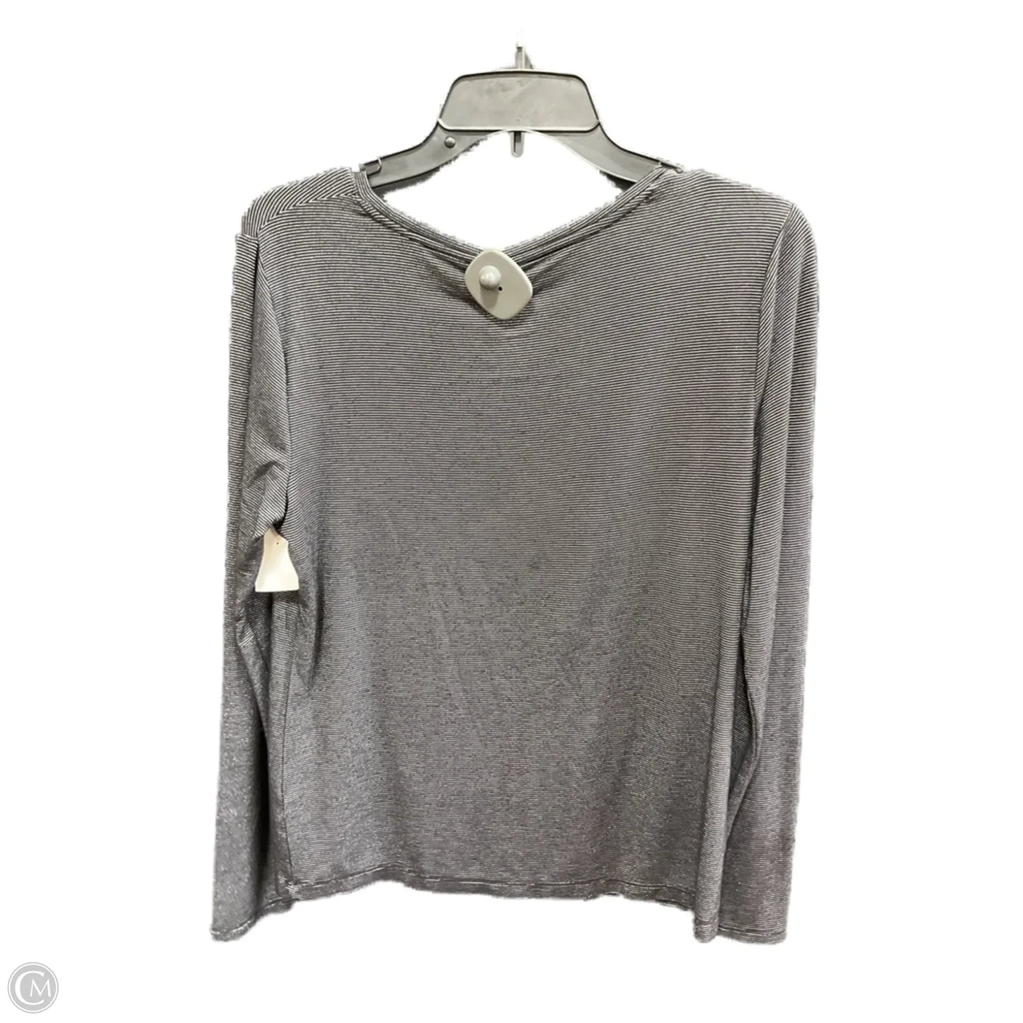 Top Long Sleeve By Nine West In Black, Size: M