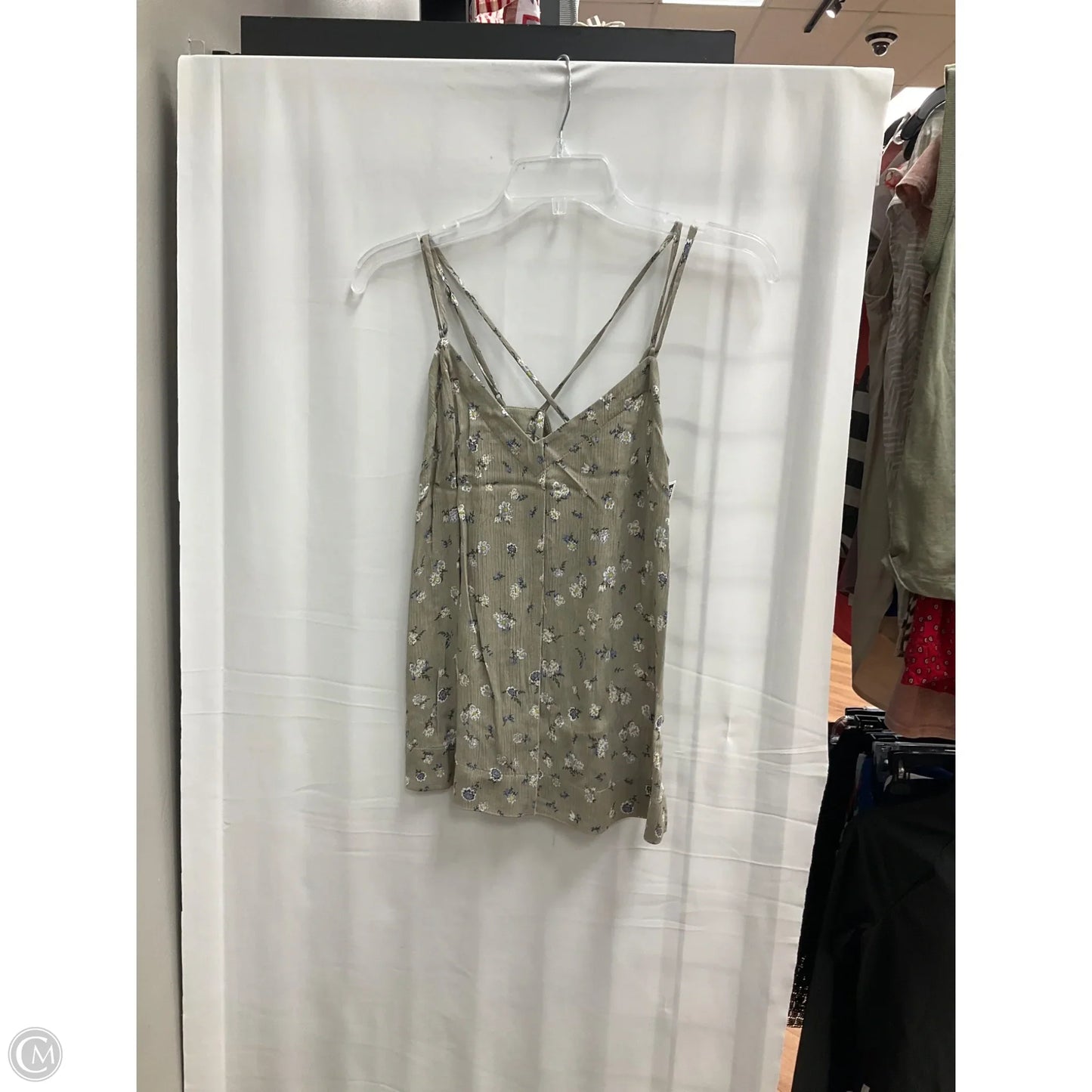 Top Sleeveless By Adriano Goldschmied In Floral Print, Size: Xs