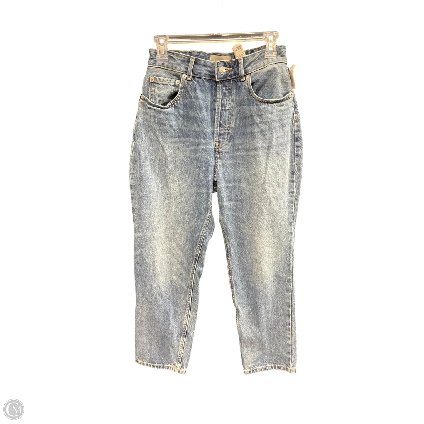 Jeans Straight By Everlane In Blue Denim, Size: 6