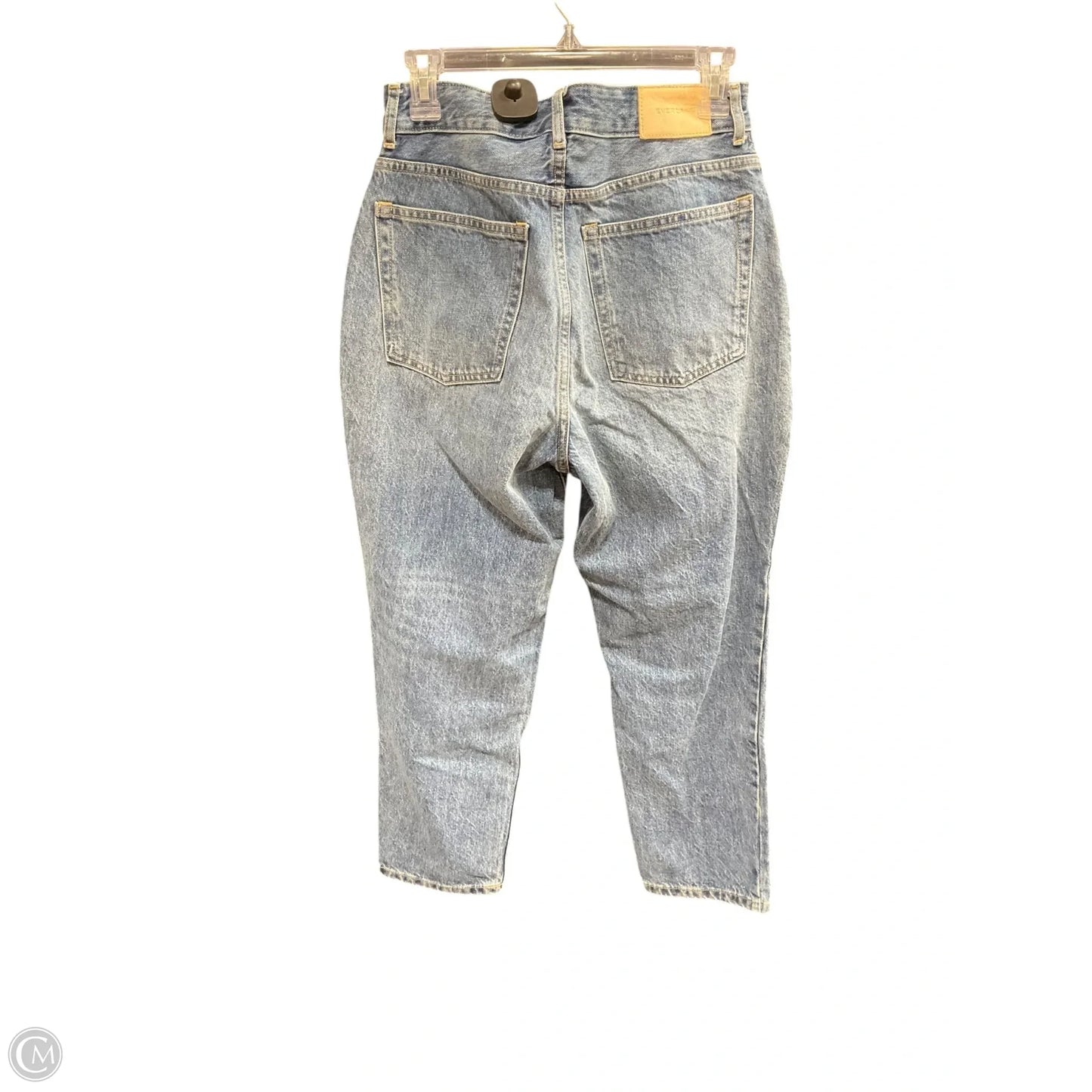 Jeans Straight By Everlane In Blue Denim, Size: 6