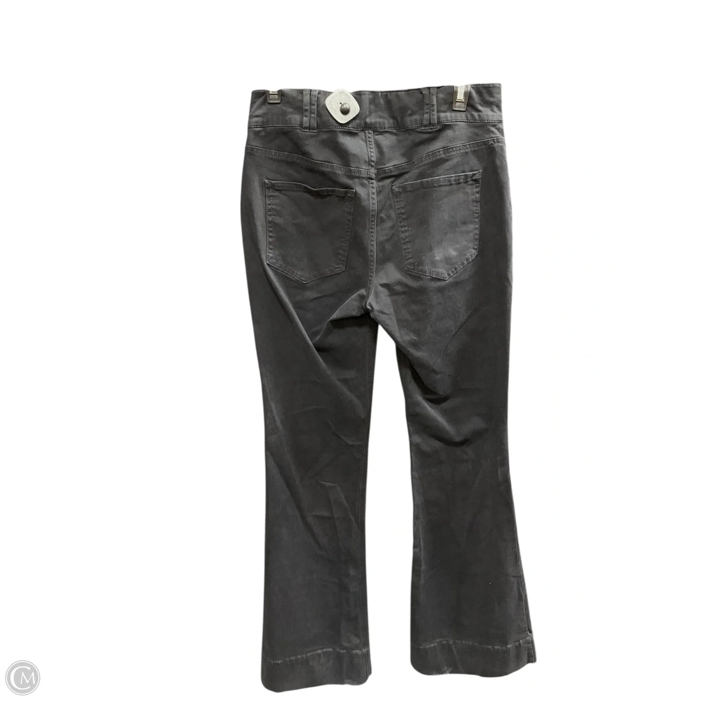 Jeans Flared By Express In Black Denim, Size: 6