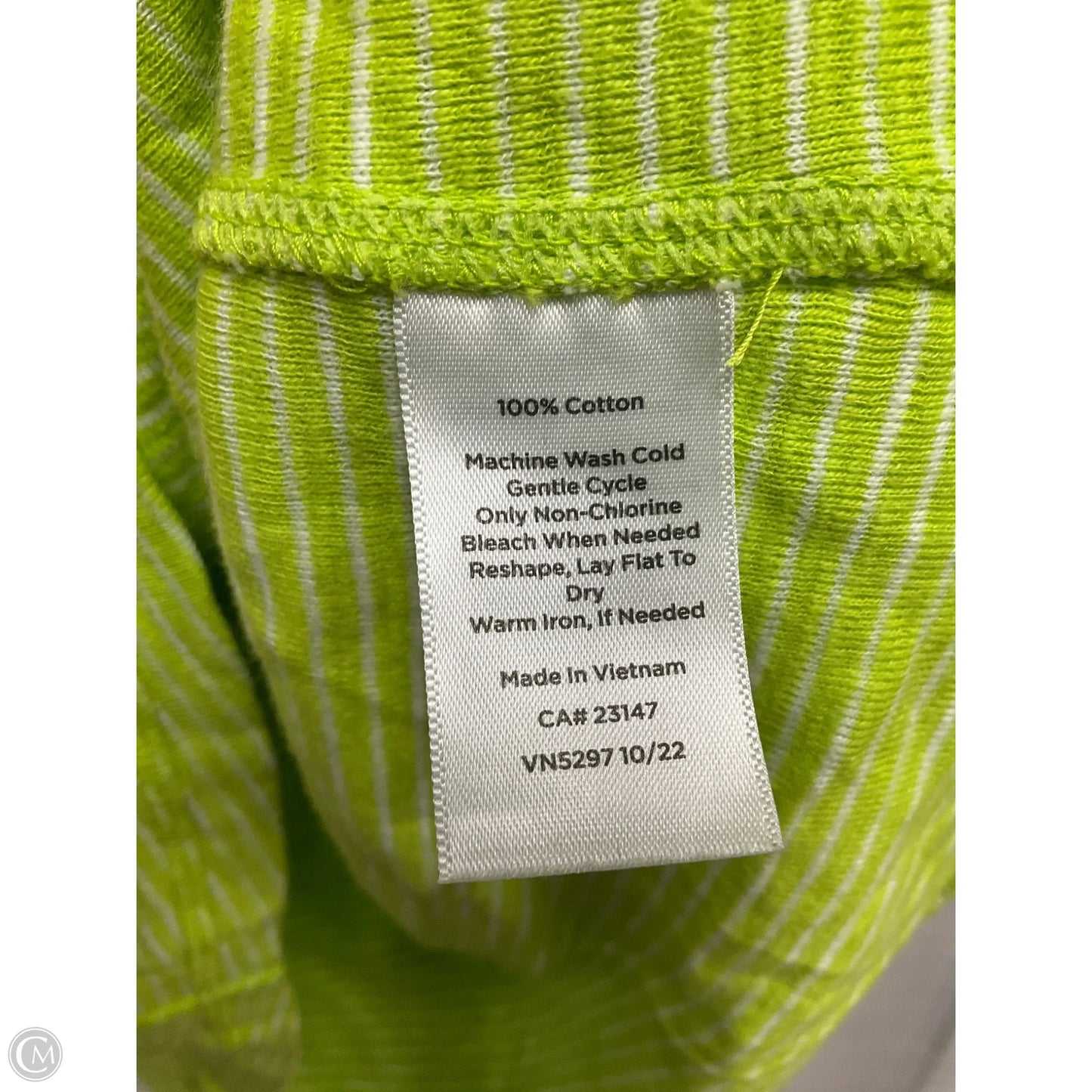 Top Sleeveless Basic By Talbots In Green, Size: 3x