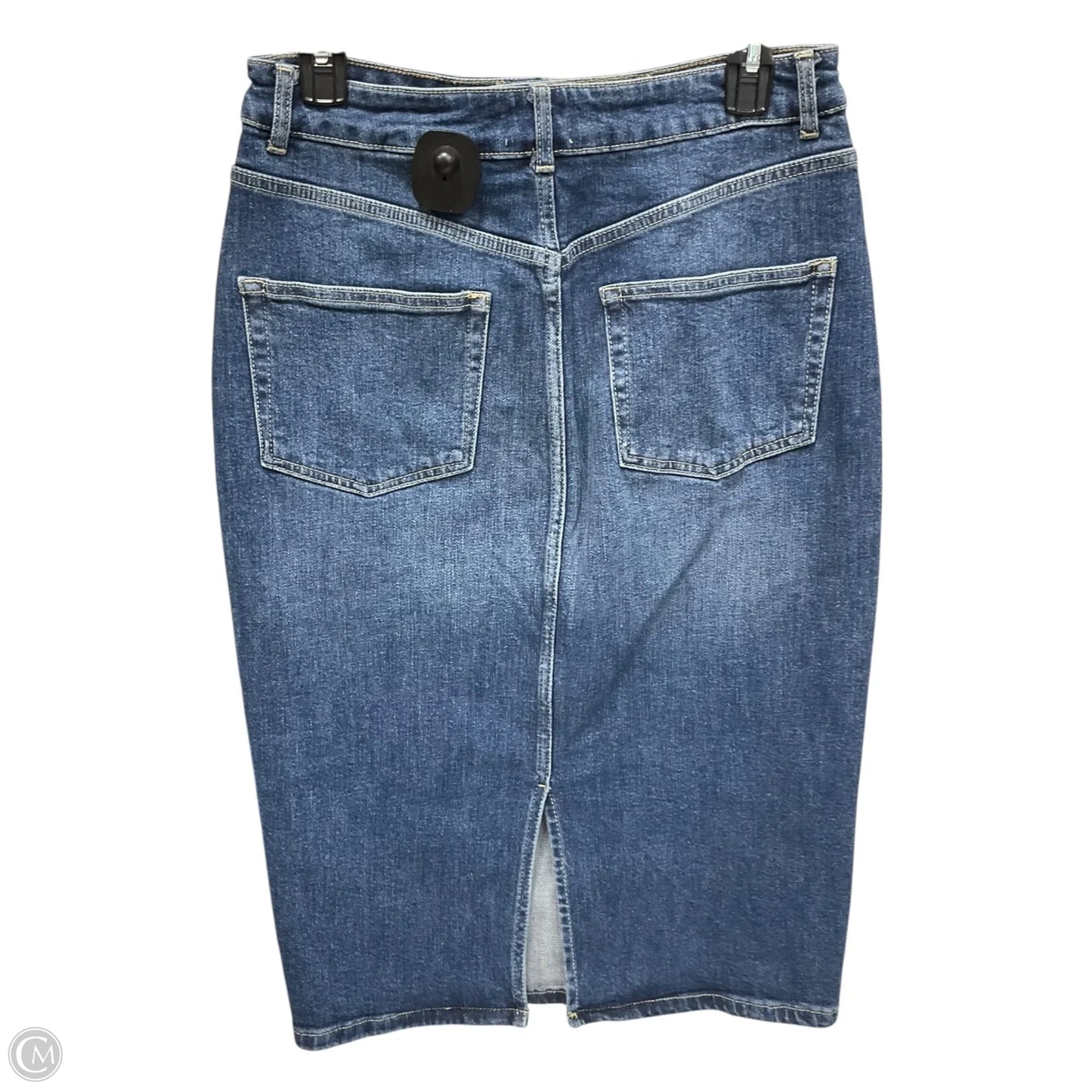 Skirt Midi By Pilcro In Blue Denim, Size: 4