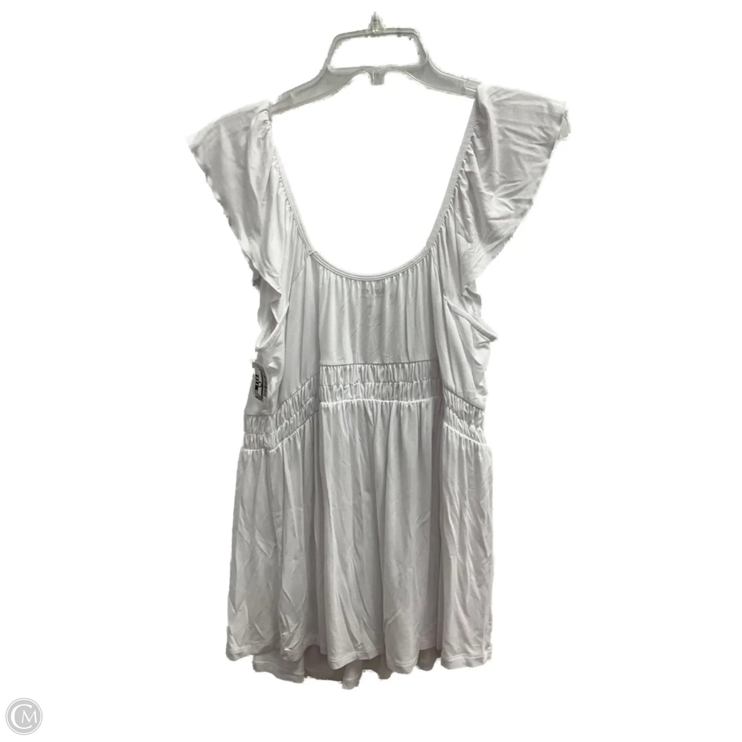 Top Short Sleeve By Torrid In White, Size: 2