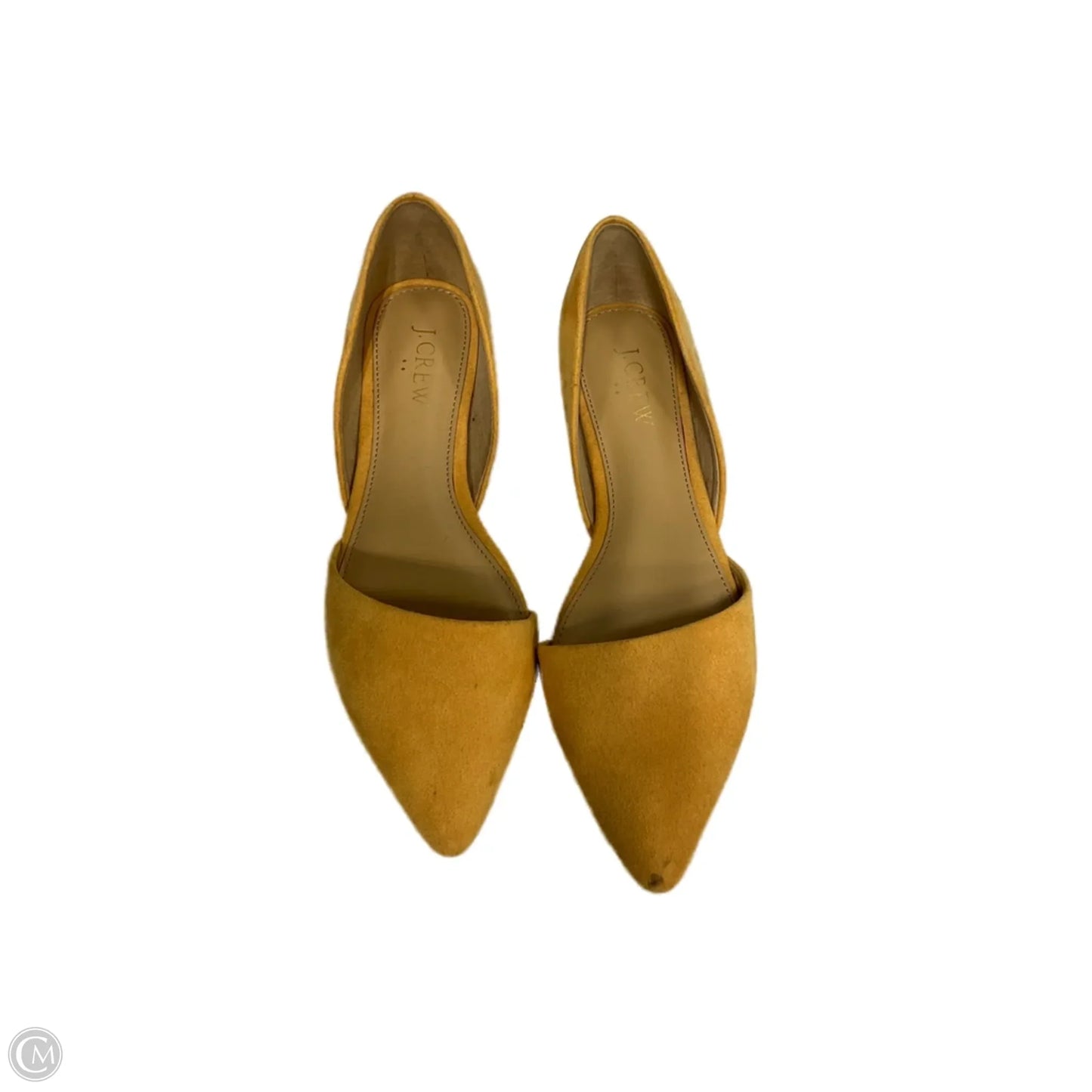 Shoes Flats By J. Crew In Yellow, Size: 6