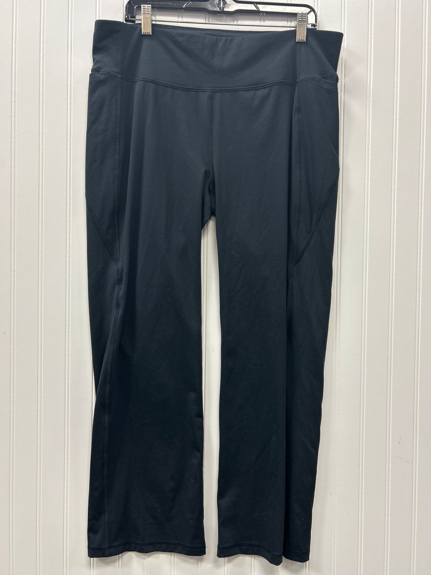 Athletic Pants By All In Motion In Black, Size:1X