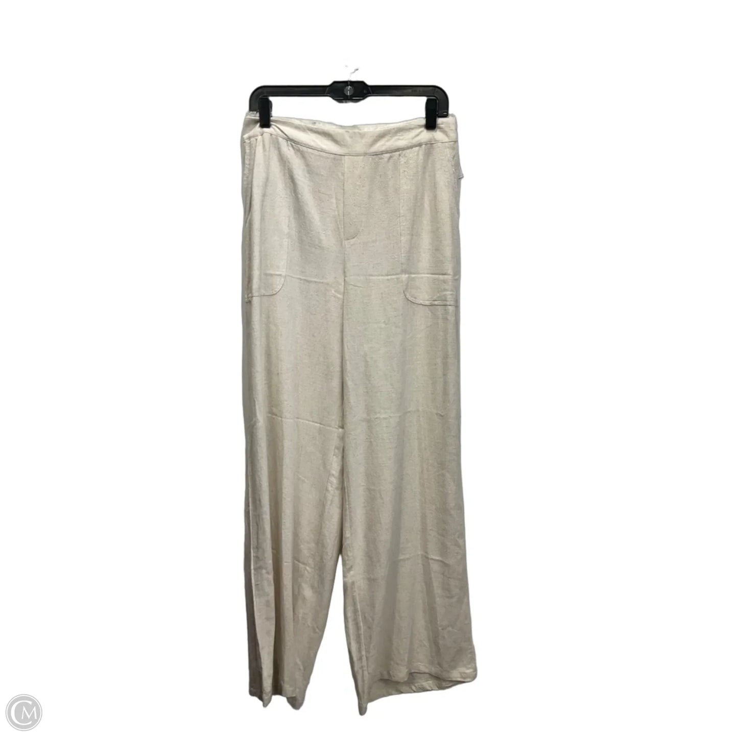 Pants Set 2pc By Passport In Cream, Size: L
