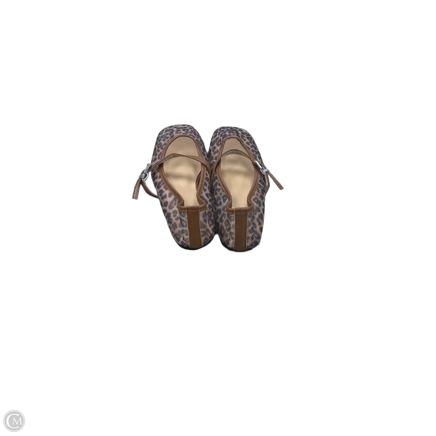 Shoes Flats By Clothes Mentor In Animal Print, Size: 6