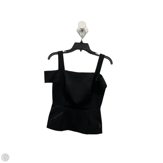 Top Short Sleeve By Bcbgmaxazria In Black, Size: Xs