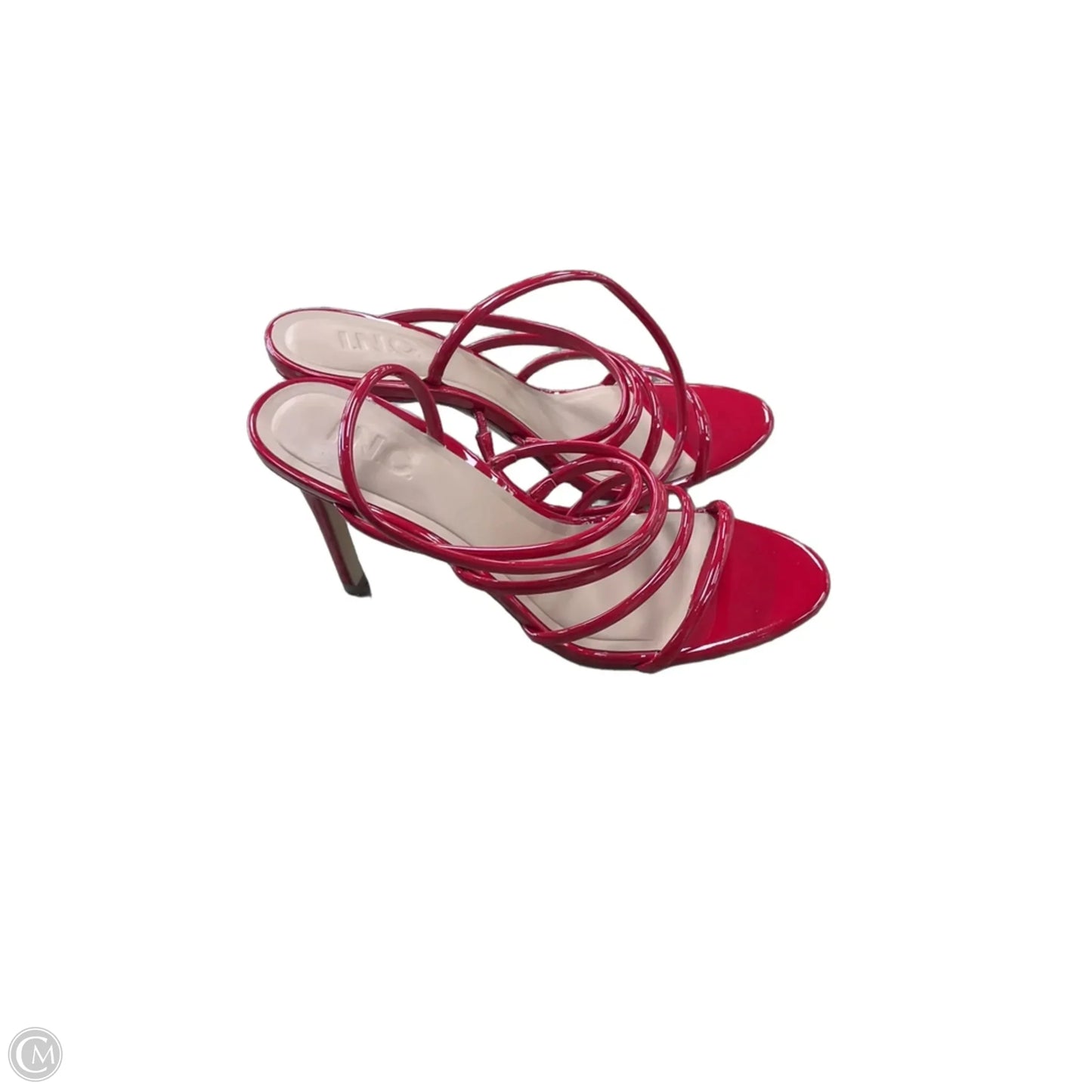 Shoes Heels Kitten By Inc In Red, Size: 8