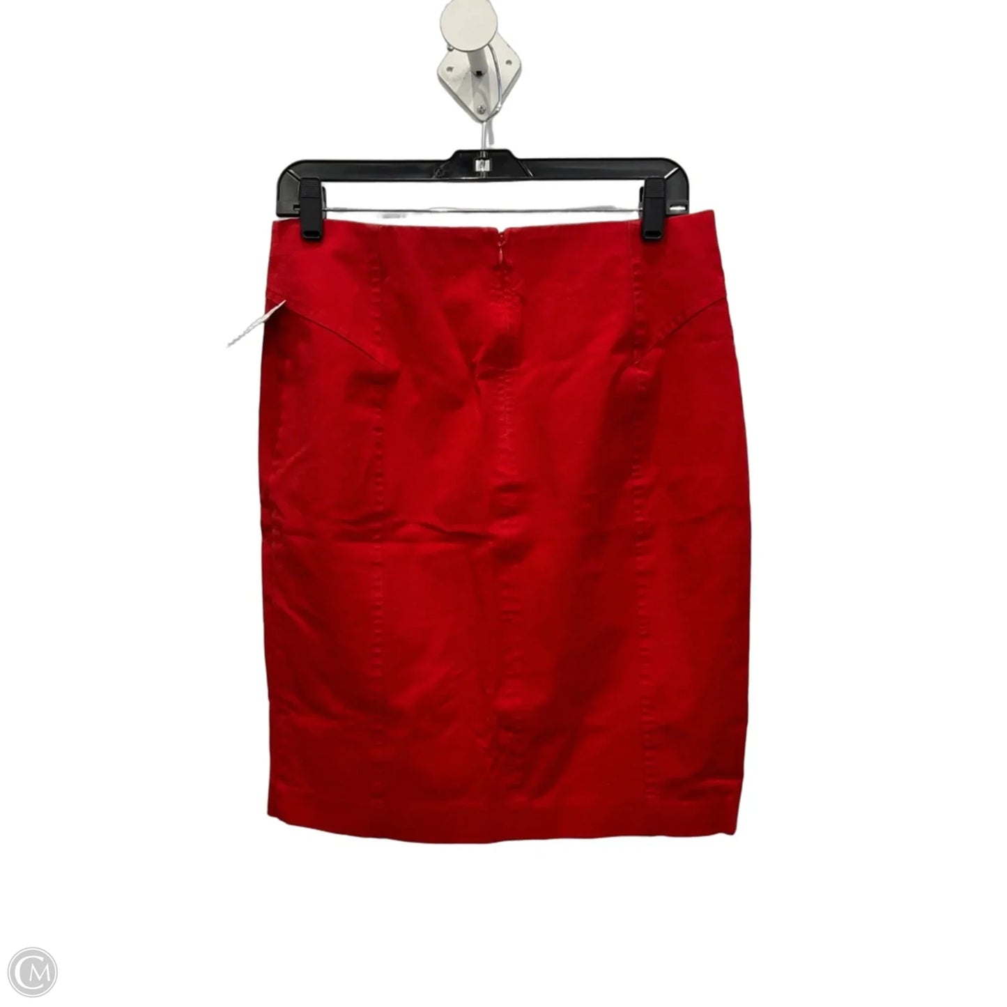 Skirt Midi By Ann Taylor In Red, Size: 6
