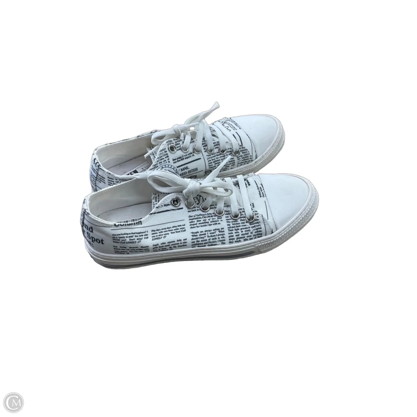 Shoes Sneakers By Cma In White, Size: 7.5
