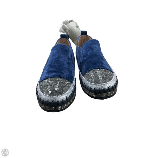 Shoes Flats By Bernie Mev In Navy, Size: 11