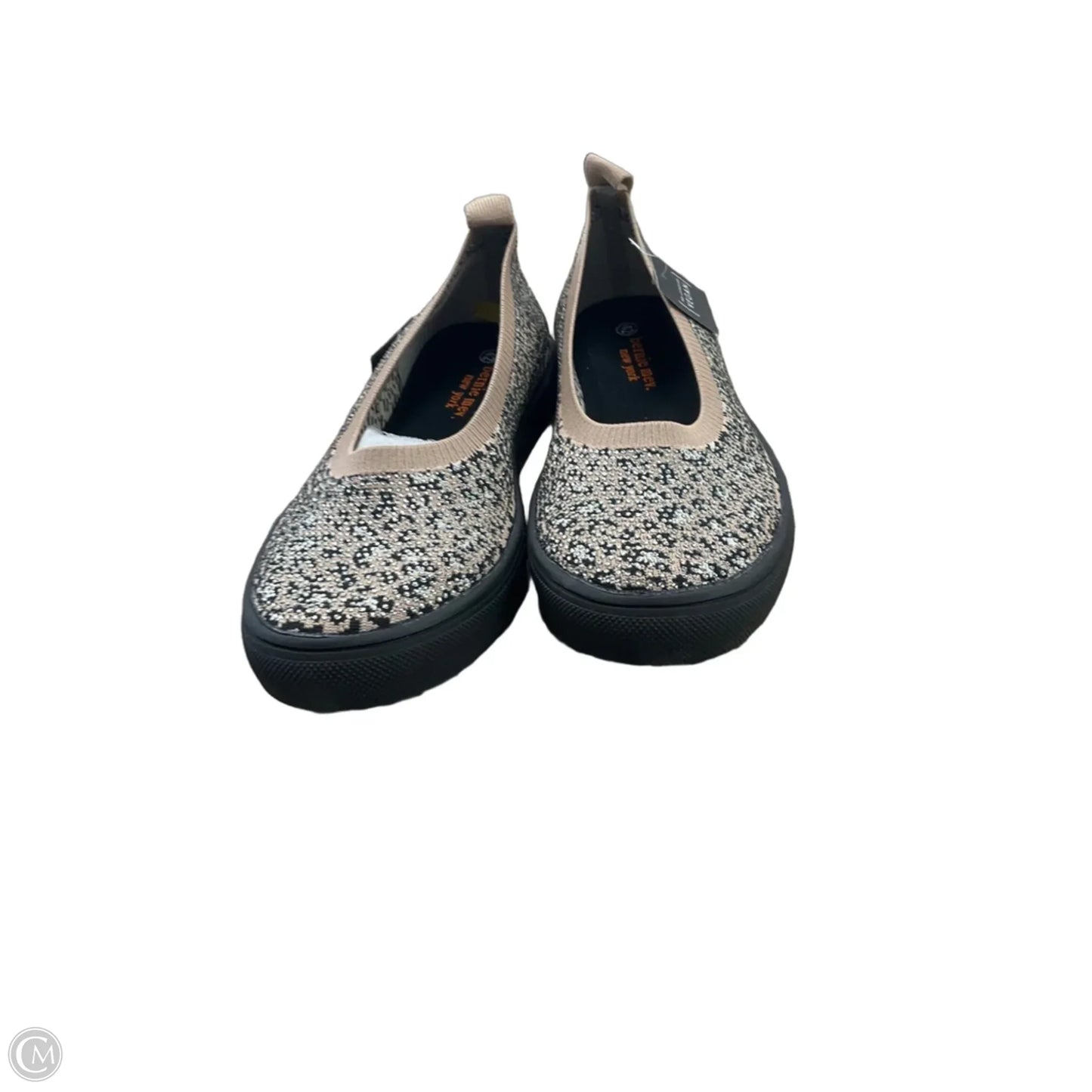 Shoes Flats By Bernie Mev In Black & Brown, Size: 11