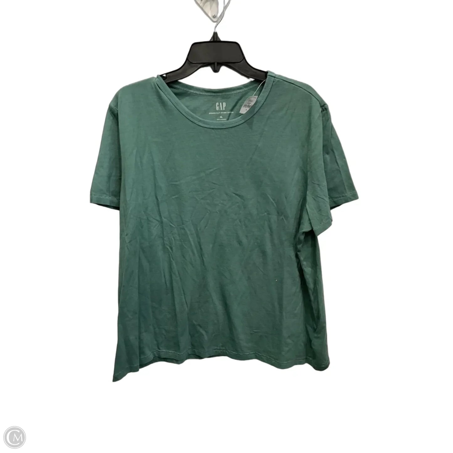 Top Short Sleeve Basic By Gap In Green, Size: Xl