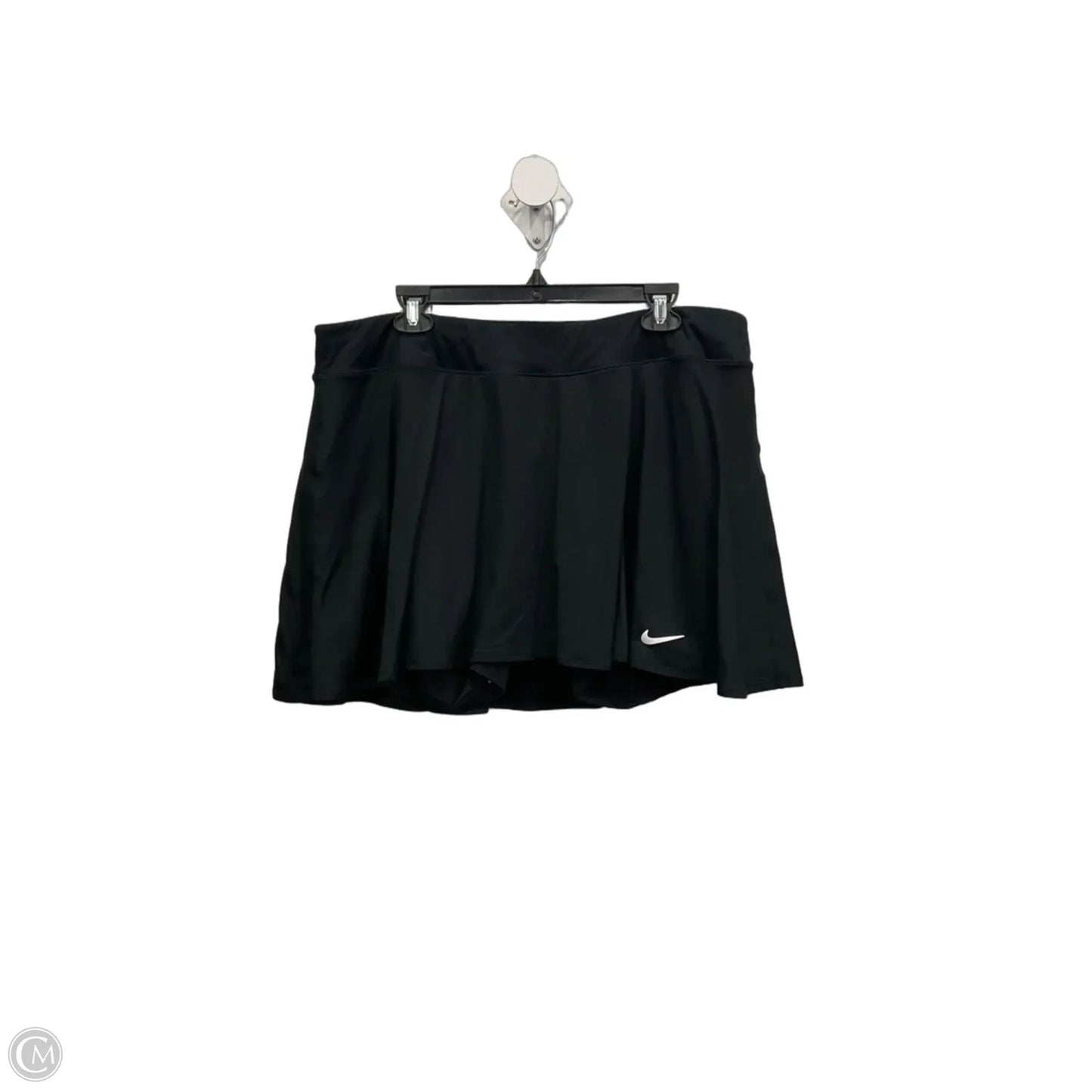 Athletic Skirt By Nike Apparel In Black, Size: 2x
