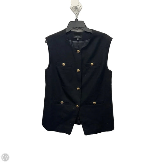 Vest Other By Talbots In Black, Size: L