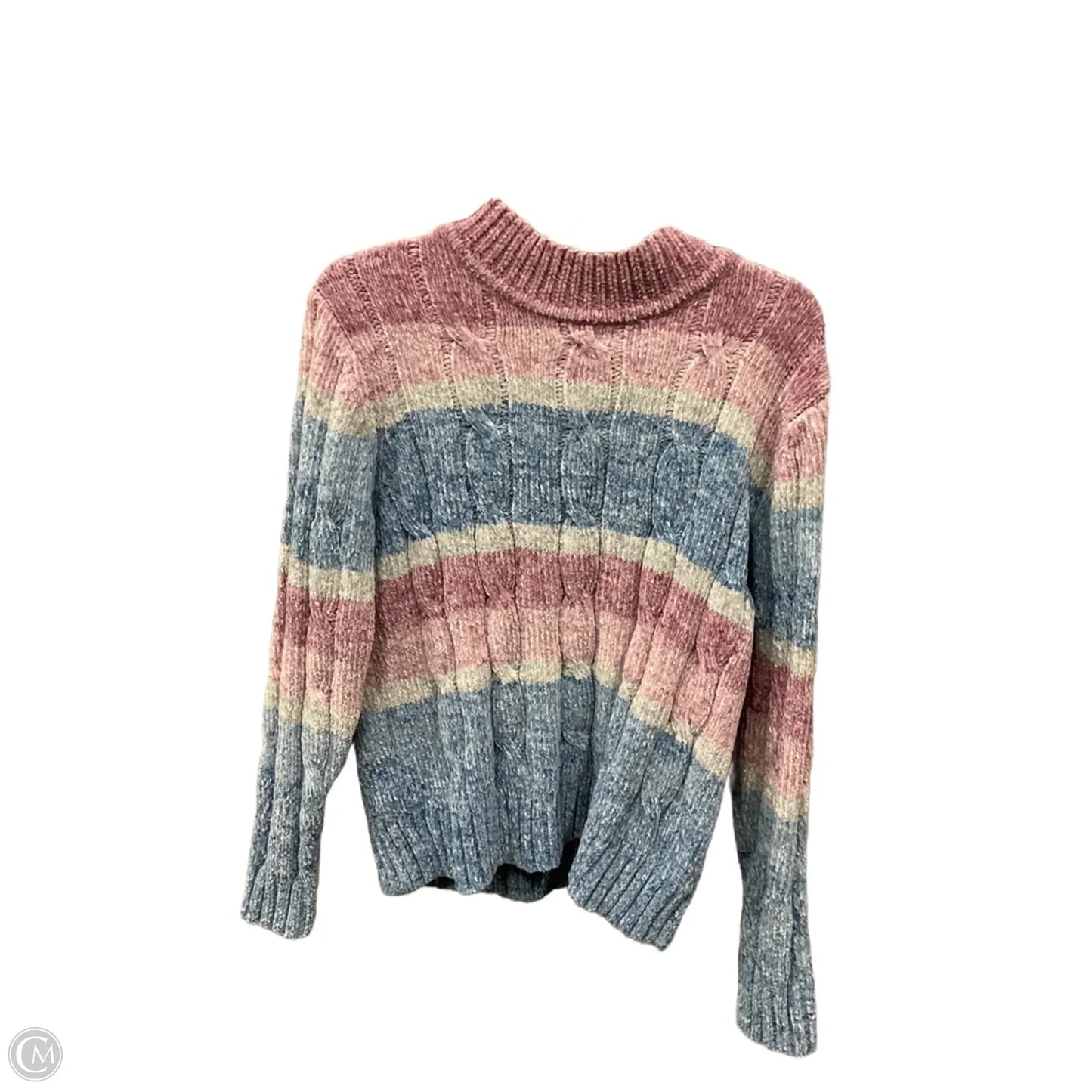 Sweater By Alfred Dunner In Pink, Size: L