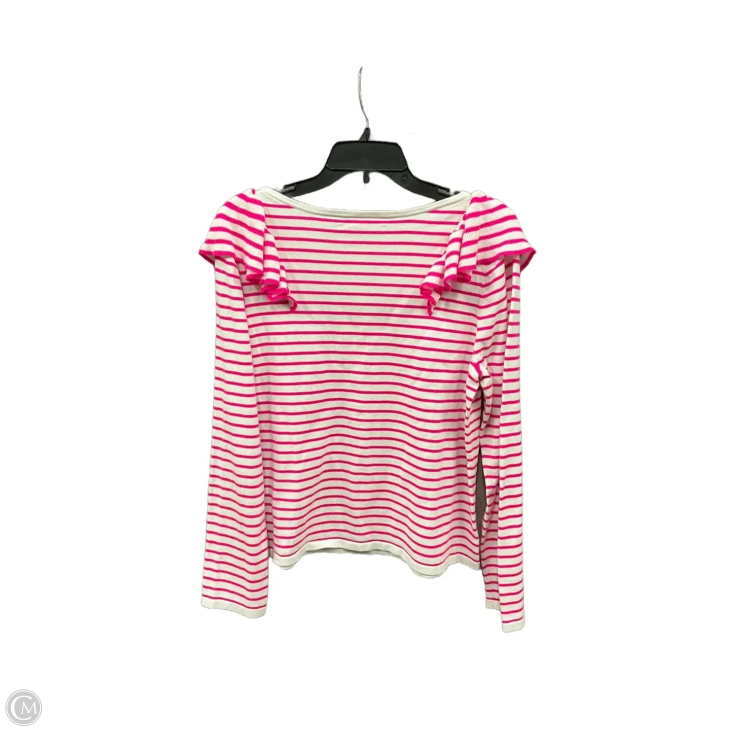 Top Long Sleeve Designer By Lilly Pulitzer In Striped Pattern, Size: Xl