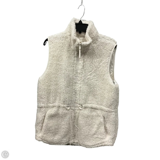 Vest Faux Fur & Sherpa By Lou And Grey In Cream, Size: M