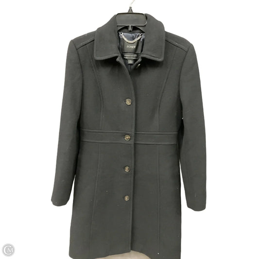 Coat Trench Coat By J. Crew In Black, Size: S