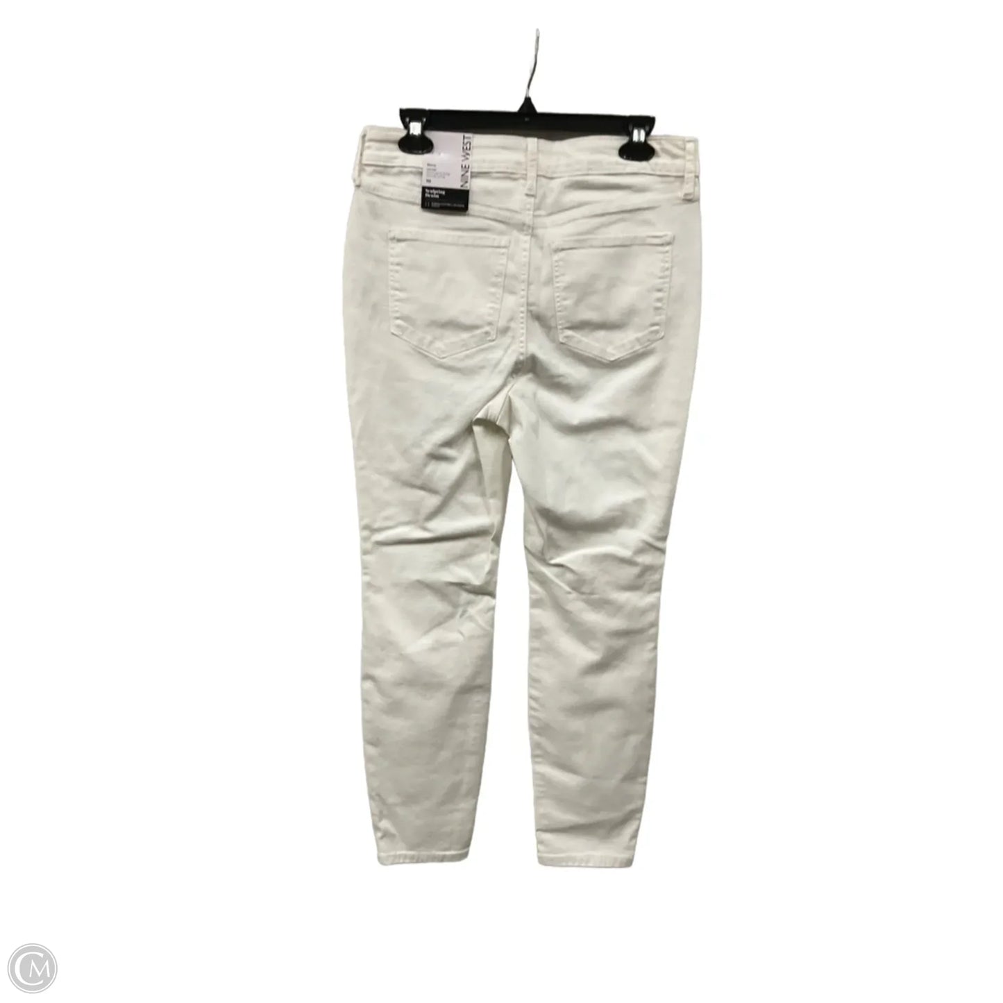 Jeans Skinny By Nine West In White, Size: 10