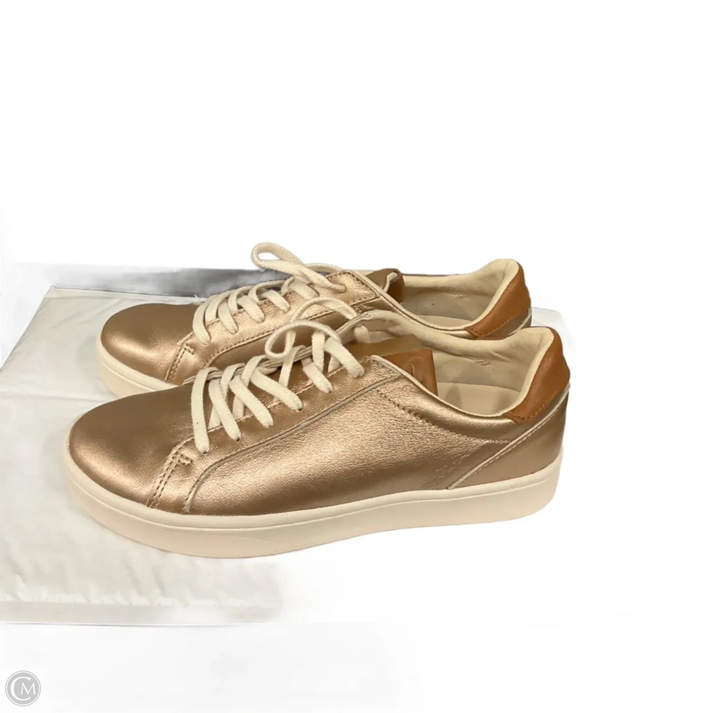 Shoes Sneakers By Infinity In Gold, Size: 7.5