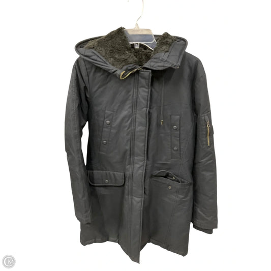 Coat Parka By Clothes Mentor In Black, Size: L