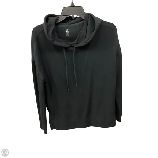 Sweatshirt Hoodie By Lou And Grey In Black, Size: Xs