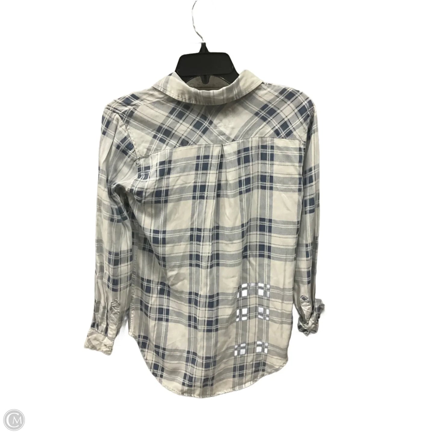 Blouse Long Sleeve By Rails In White, Size: Xs