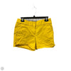 Shorts By Loft In Yellow, Size: 4