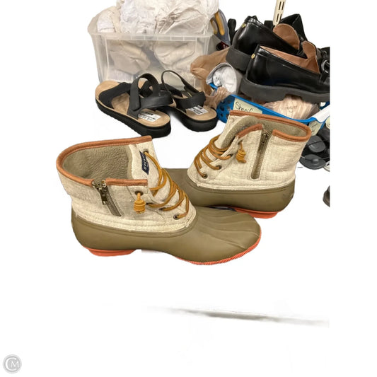 Boots Rain By Sperry In Green, Size: 9.5