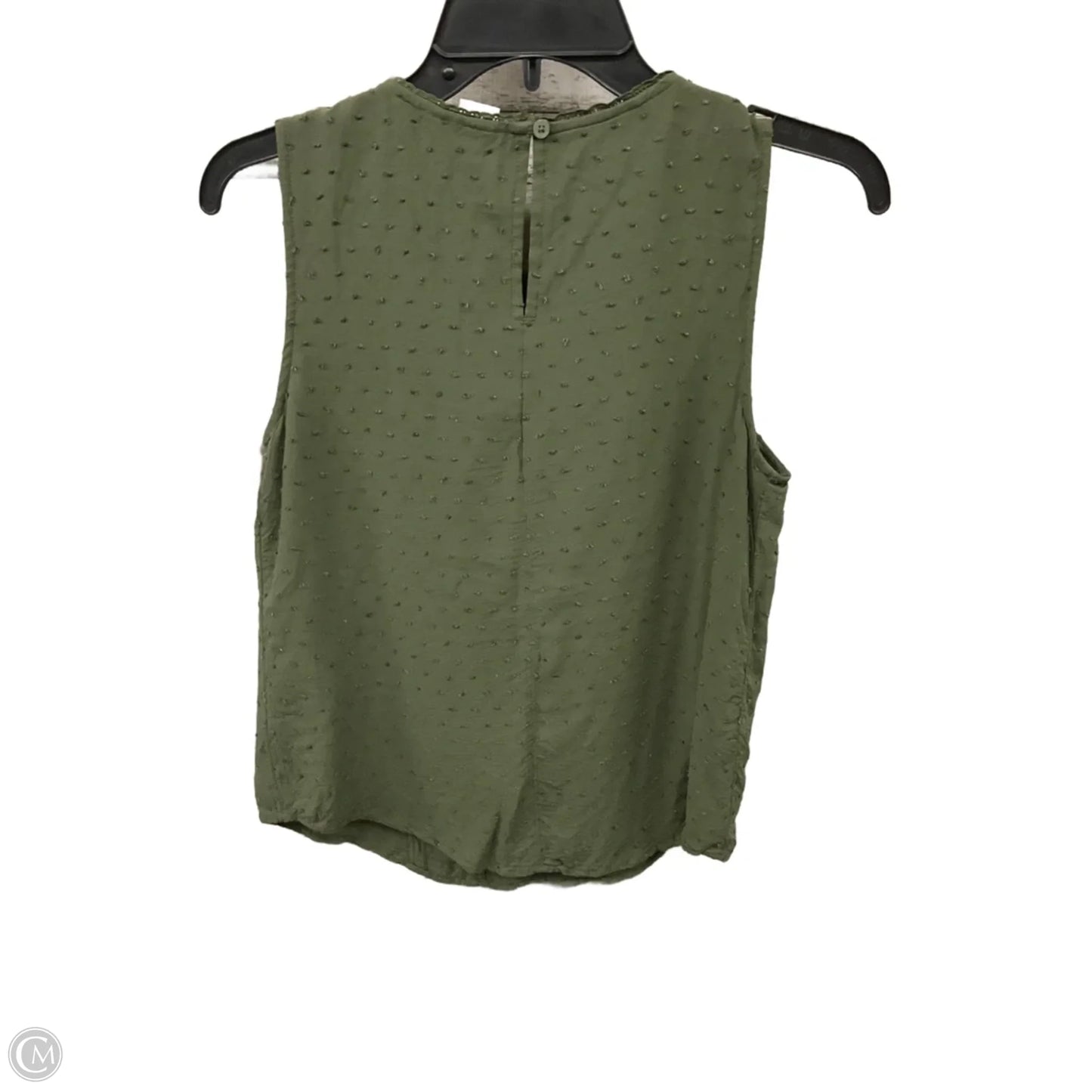 Top Sleeveless By Gap In Green, Size: Xs