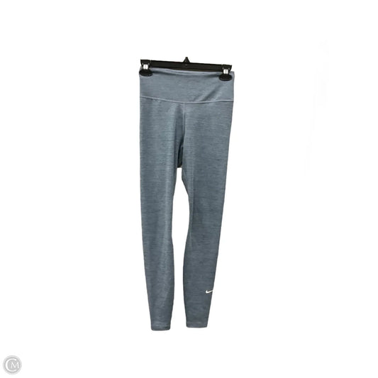Athletic Leggings By Nike Apparel In Blue, Size: Xs