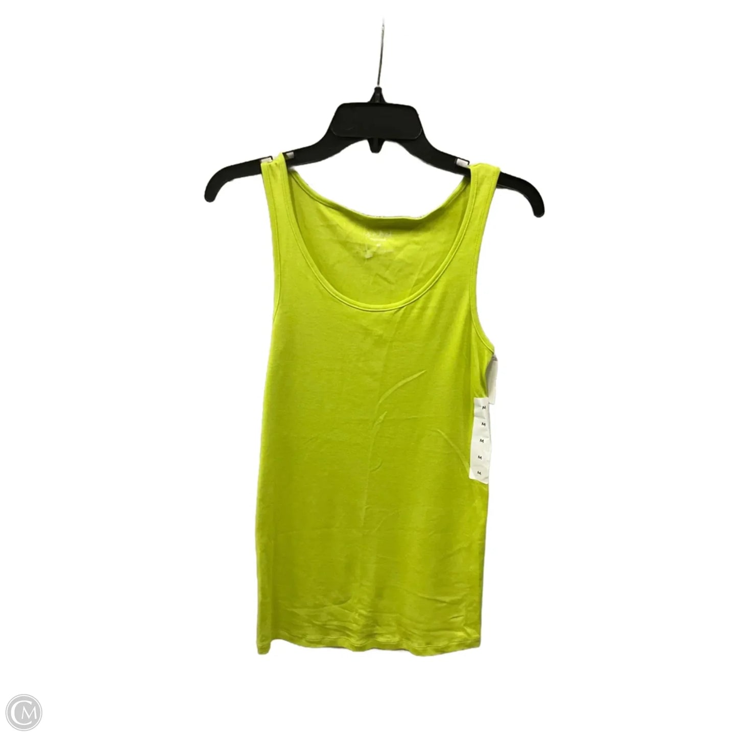 Tank Top By Cme In Green, Size: M