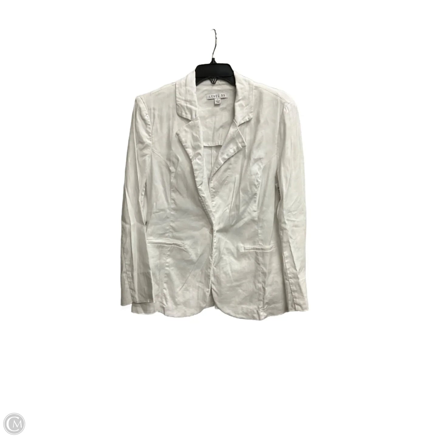 Blazer By Level 99 In White, Size: L