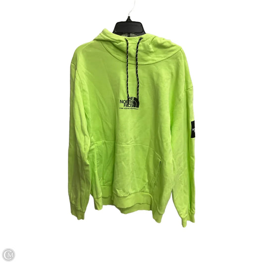 Sweatshirt Hoodie By The North Face In Yellow, Size: Xl