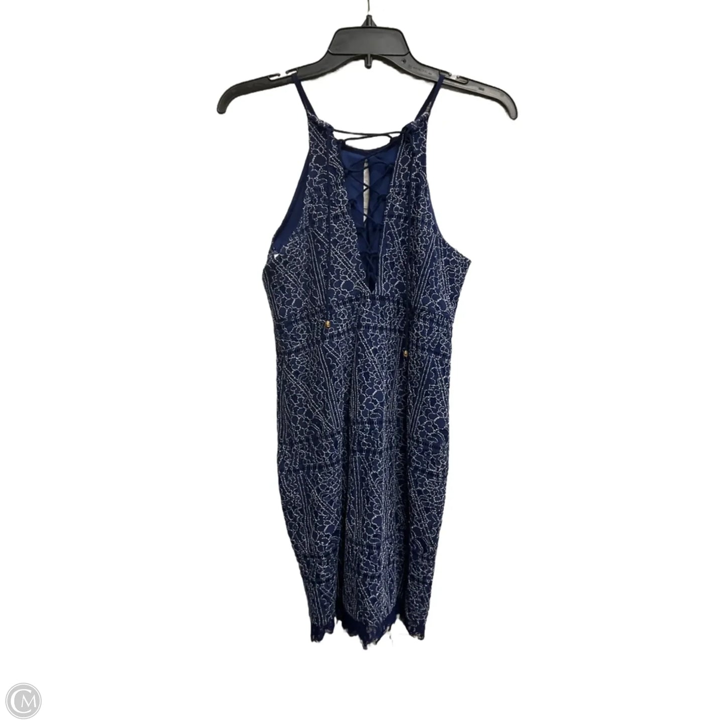 Dress Casual Short By Heartloom In Blue, Size: S
