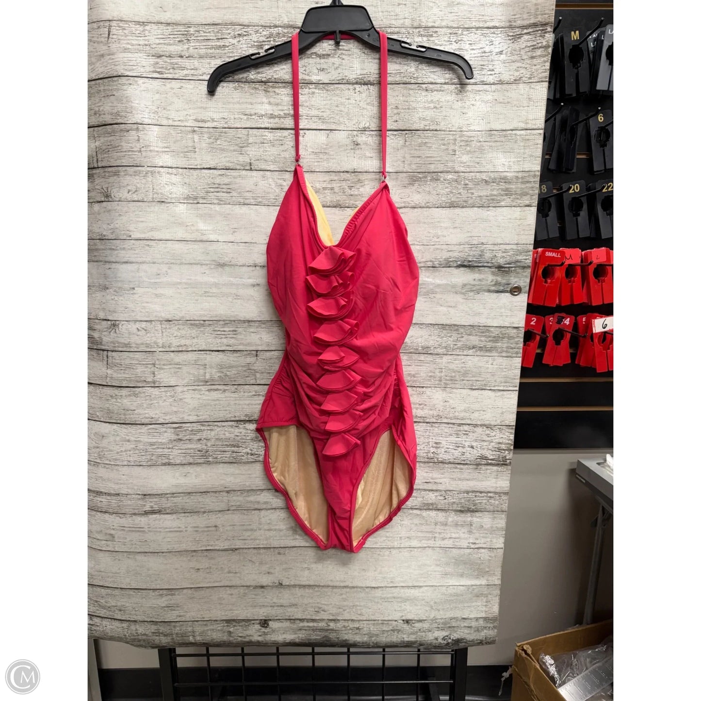 Swimsuit By Inc In Pink, Size: 18