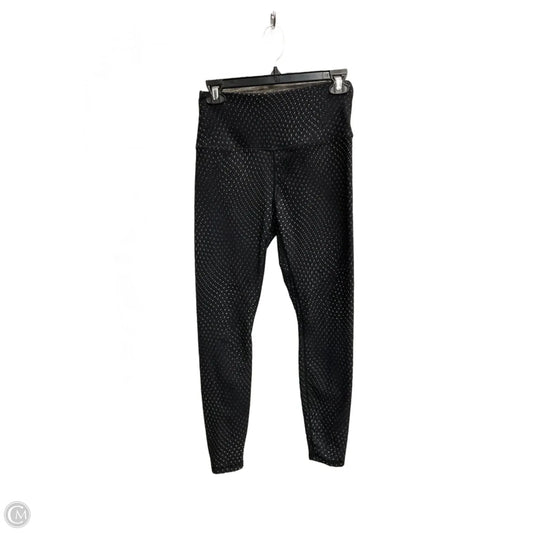 Athletic Leggings By Spyder In Black, Size: S