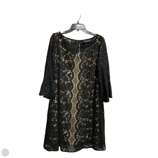 Dress Casual Midi By Lane Bryant In Black, Size: 14
