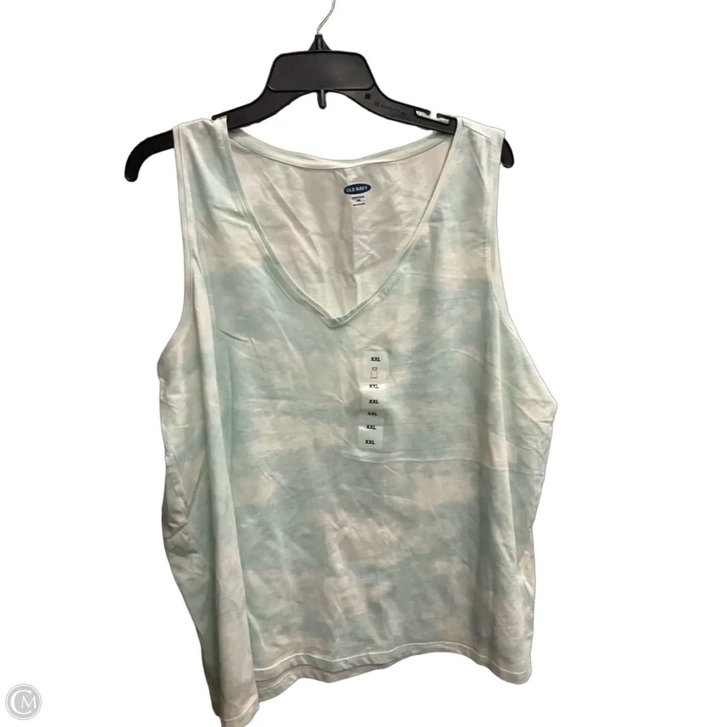 Top Sleeveless Basic By Old Navy In Blue, Size: Xxl