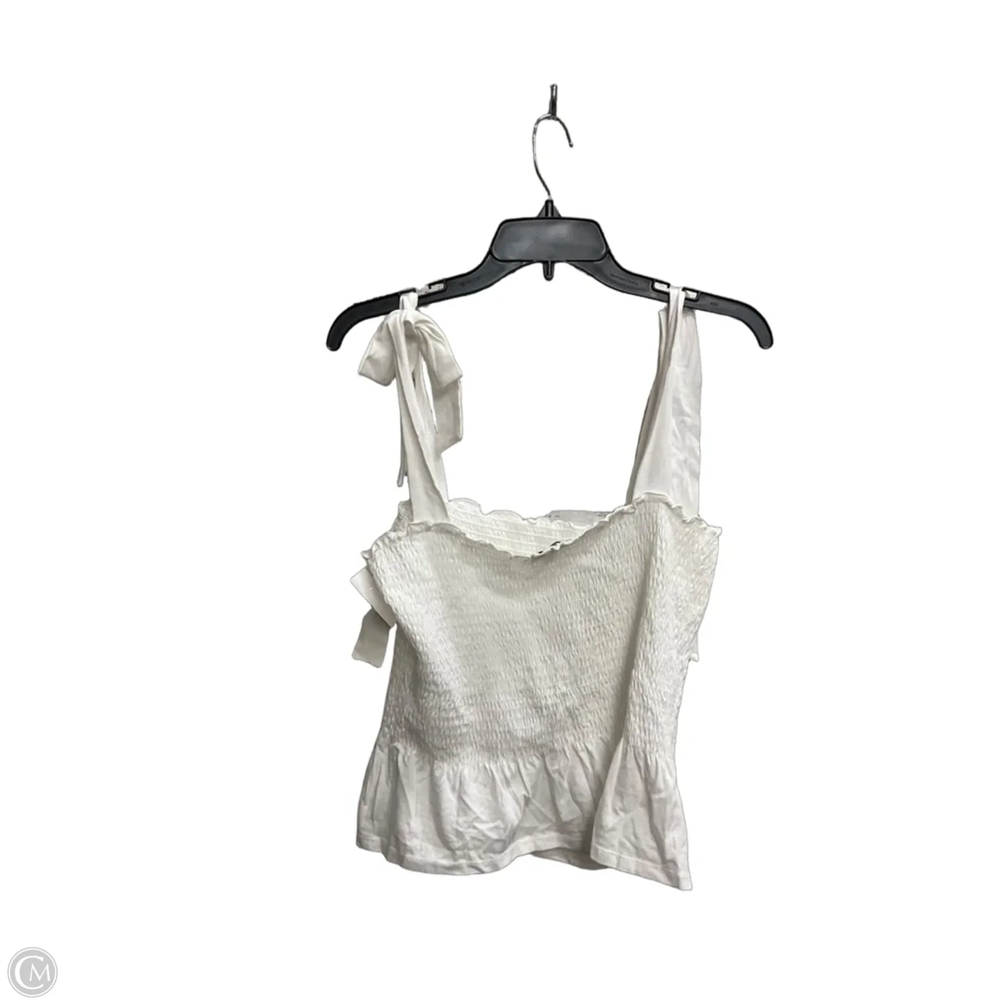 Top Sleeveless By Bar Iii In White, Size: L